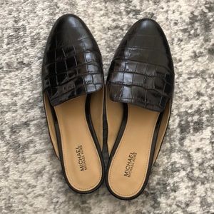 Micheal Kors leather mules
